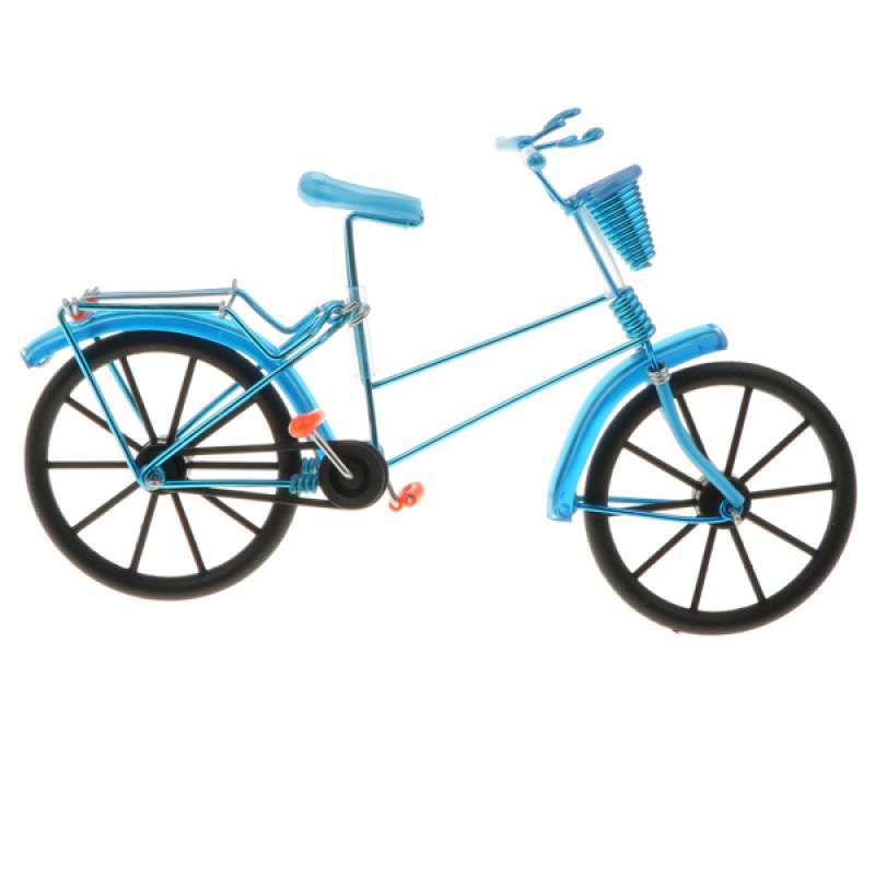baby blue bike with basket