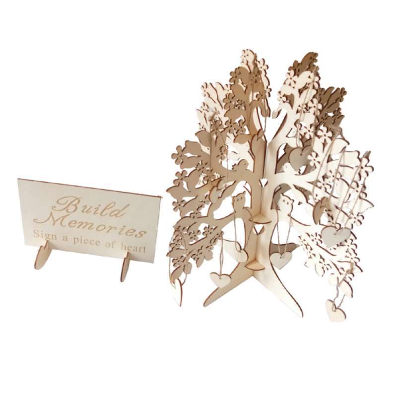 Jual Wood Diy Wedding Guest Book Wishing Tree Birthday Party Ornaments Decoration Online Januari 2021 Blibli