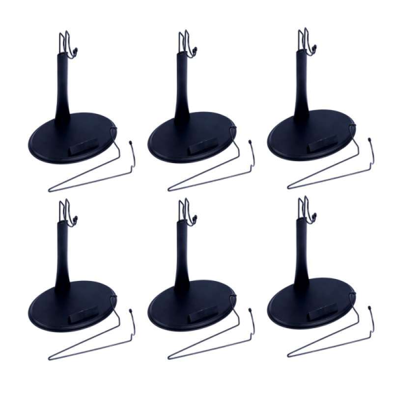 Set of 6 1:6 Scale Figure Stand Action Man Soldier Bracket U-Type+Ring-Type 