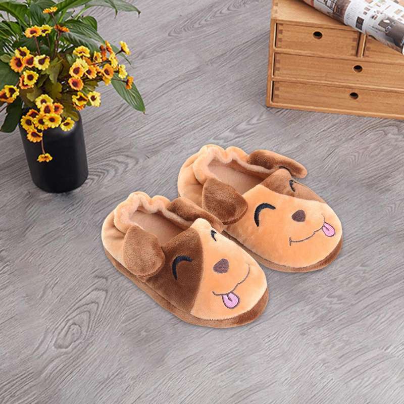 Jual Adorable Animal Kid House Slippers Slip on Shoes Nonslip and