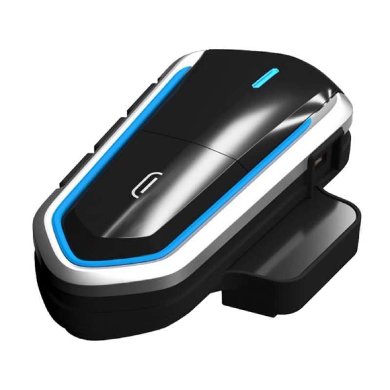 Jual Bluetooth 4 1 Motorcycle Helmet Wireless Intercom Headset Mic For Mp3 Fm Online September 2020 Blibli Com