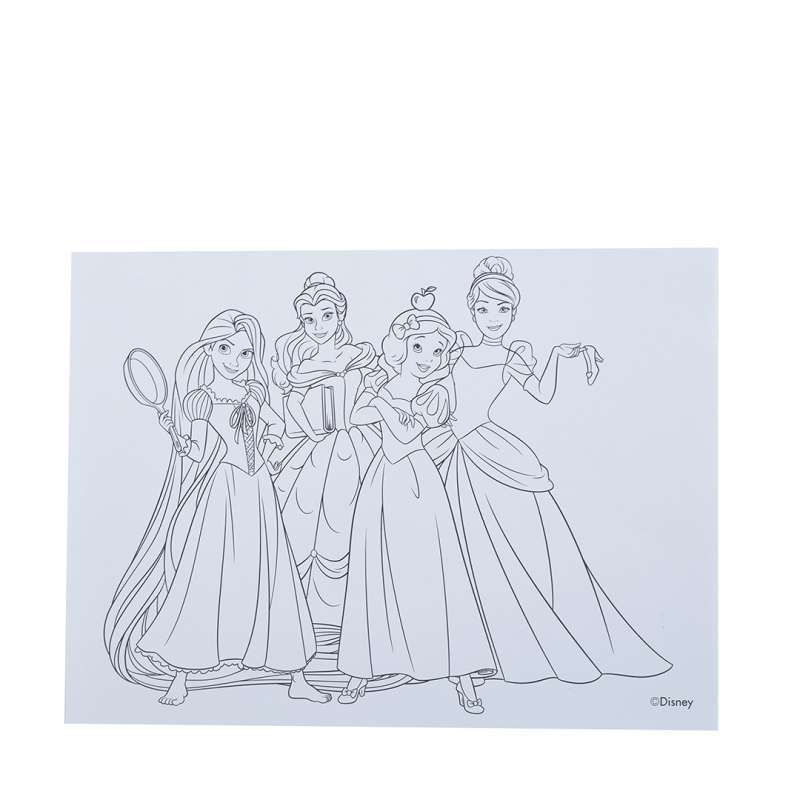 Jual Character Land Disney Princess Coloring Set Perlengkapan Menggambar Murah Mei 2021 Blibli
