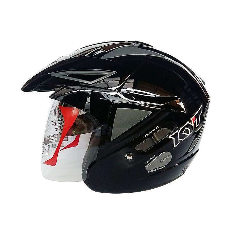 Jual HELM KYT SCORPION KING HITAM 