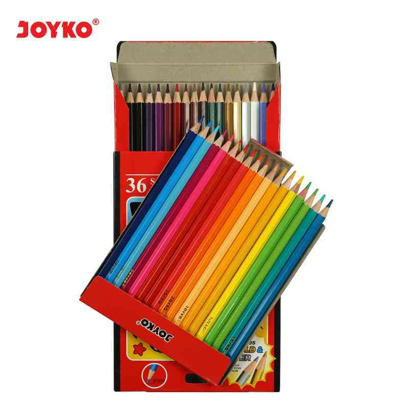 Jual Color Pencil Pensil Warna Joyko Cp 36pb 36 Warna Online Desember 2020 Blibli