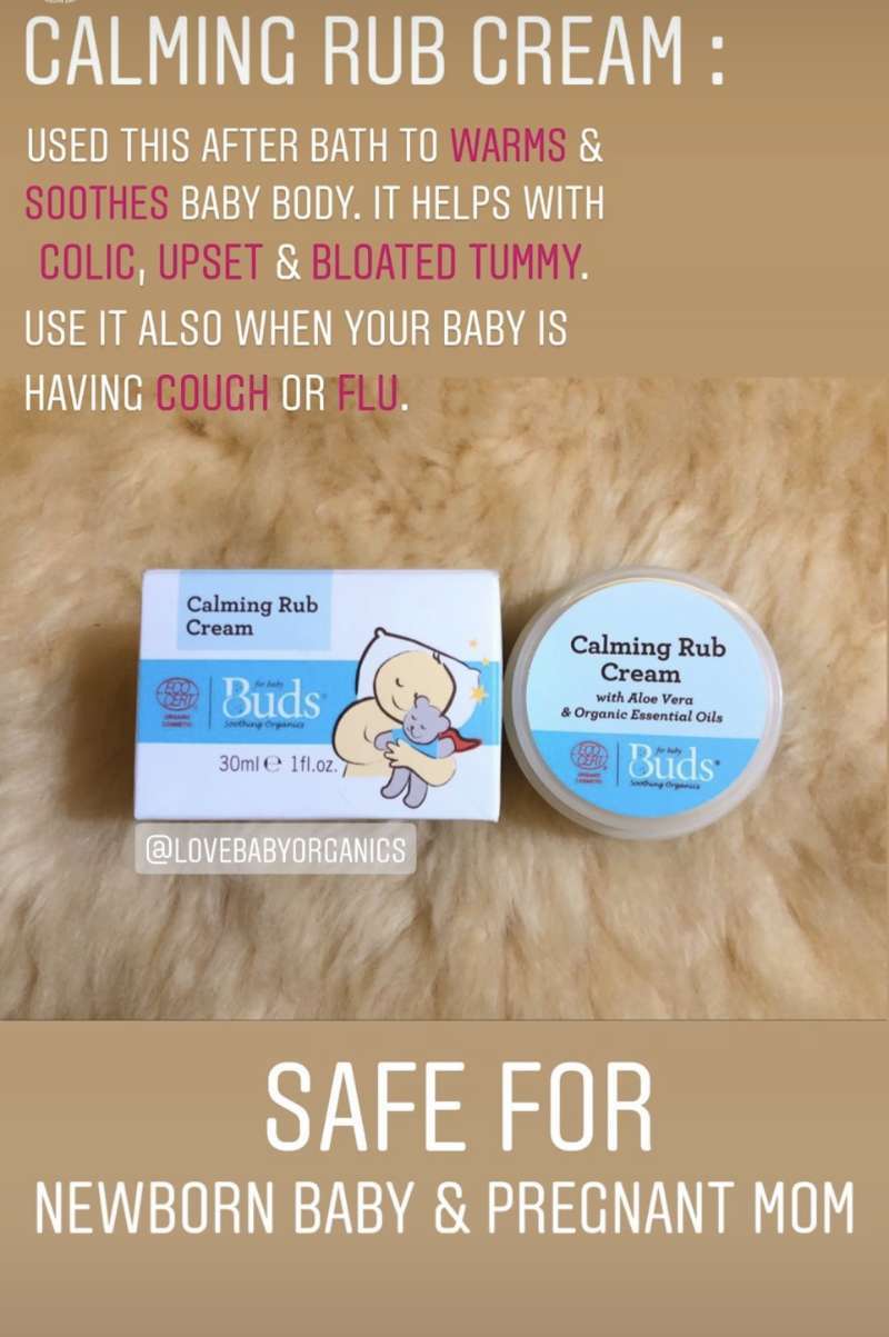 Jual Buds Soothing Organics Calming Rub Cream 30 Ml Exp 2023 Balsem Kolik Colic Minyak Telon Perut Bayi Dan Anak Online September 2020 Blibli Com