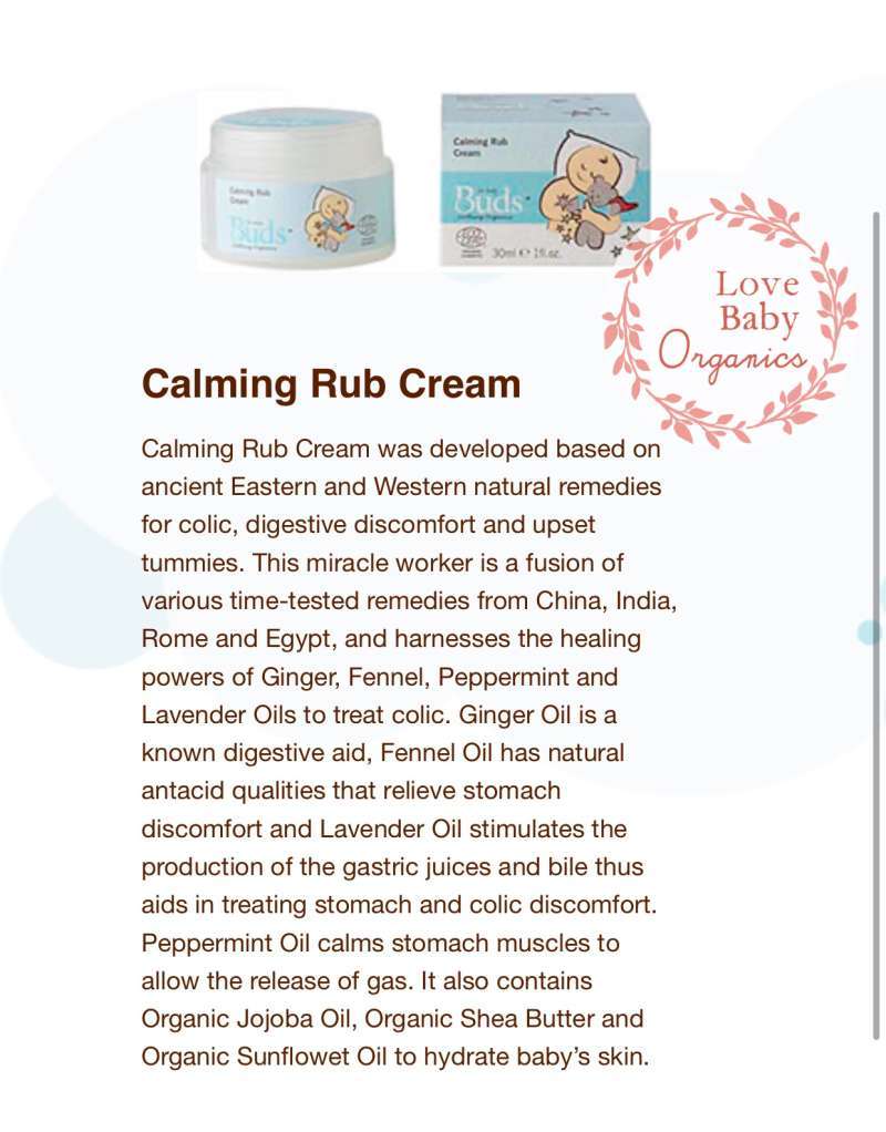 Jual Buds Soothing Organics Calming Rub Cream 30 Ml Exp 2023 Balsem Kolik Colic Minyak Telon Perut Bayi Dan Anak Online September 2020 Blibli Com