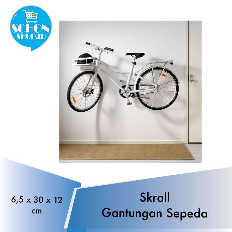 Jual Pengait Gantungan Sepeda Indoor Outdoor SKRALL IKEA di