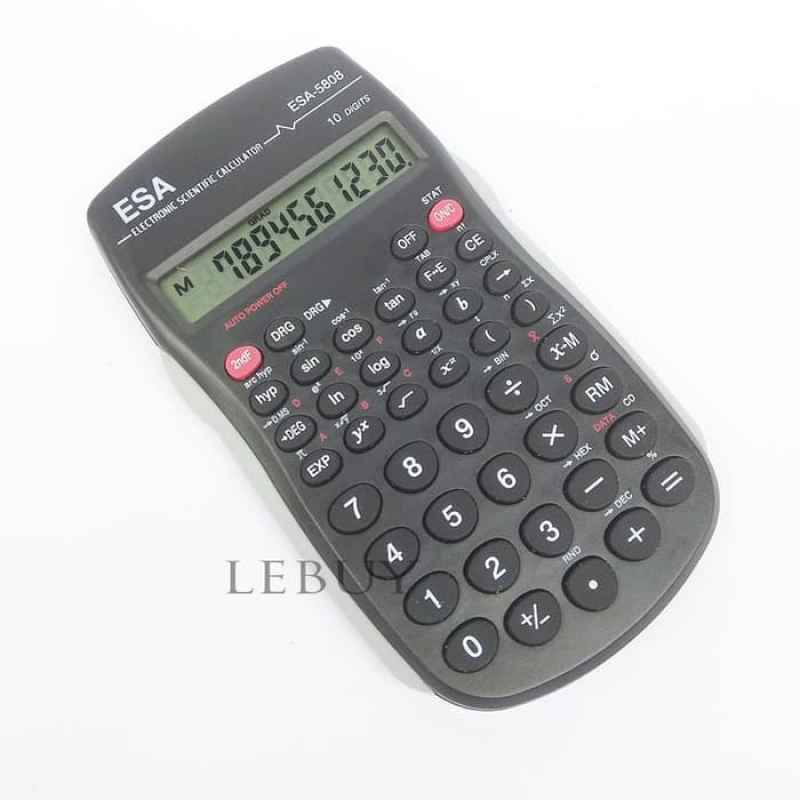 Jual Kalkulator Ilmiah Robot Esa5808abu Online September 2020 Blibli Com
