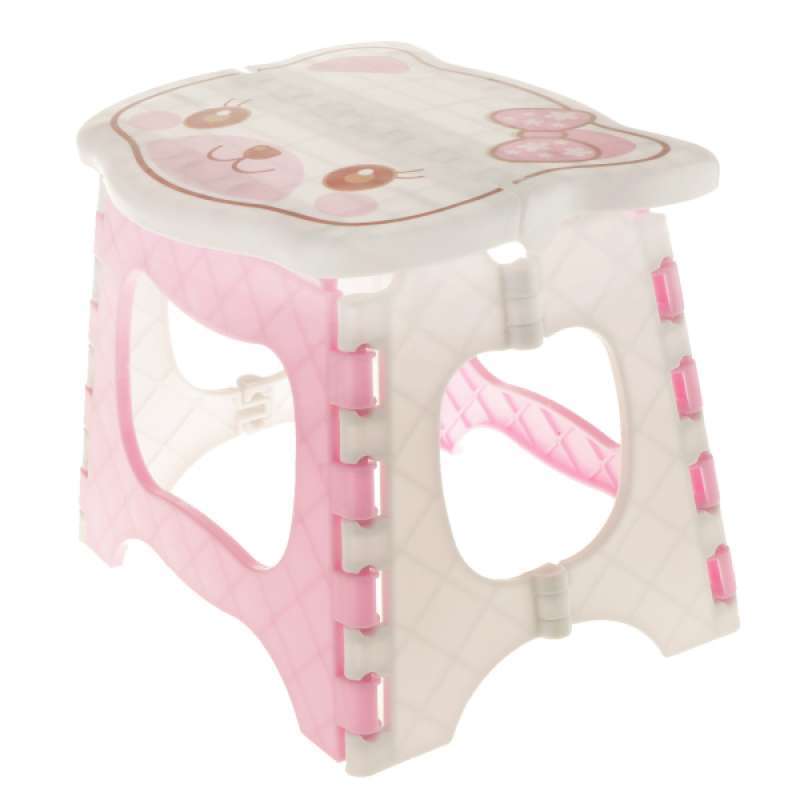 Jual Portable Kids Folding Camping Step Stool Plastic Chair Foldable Baby Stool Online September 2020 Blibli Com