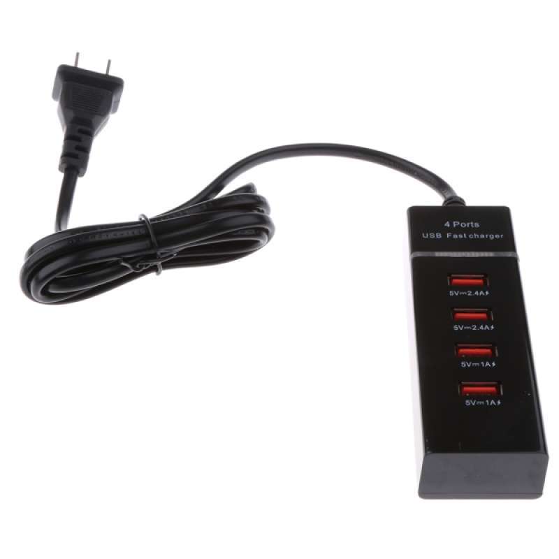high speed usb3 0 4 port splitter hub adapter for pc computer laptop us plug