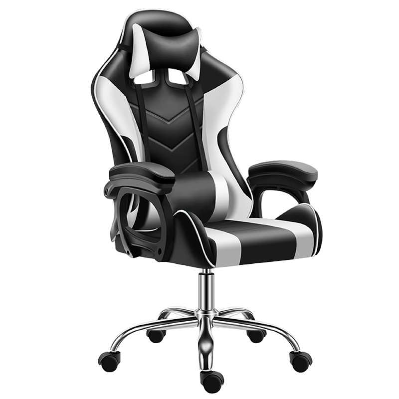 Jual B G Kursi Gaming Chair Gaming Kursi Live Video Streaming Kursi Kantor Model E 02s White Online Desember 2020 Blibli