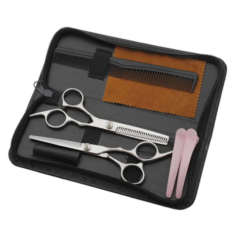 barber scissors and comb set