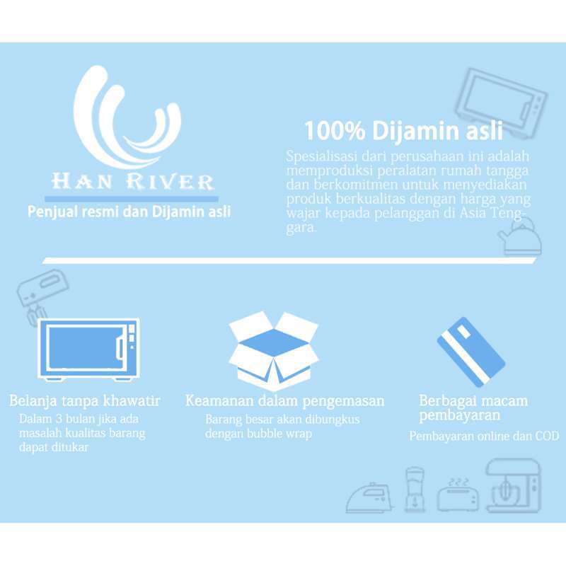 Jual Han River Pemanggang Roti Pemanggang Sandwich Panggangan Roti Toaster Bakaran Roti Online Oktober 2020 Blibli Com