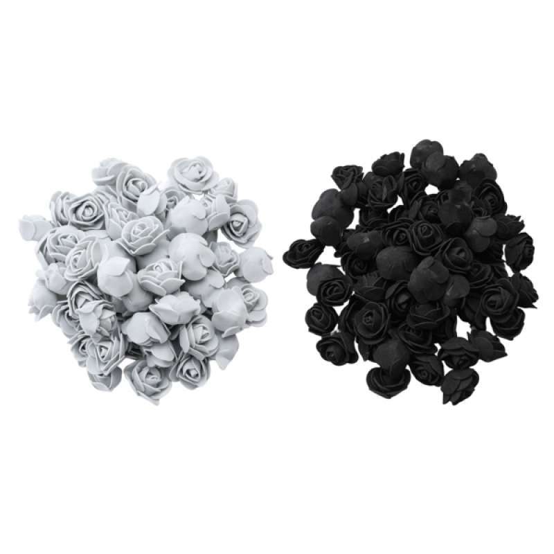 Jual Foam Roses Foam Heads Foam Roses Artificial Flower Bridal Bouquet 200 Pieces Diy Foam Roses For Wedding Parties Online September 2020 Blibli Com