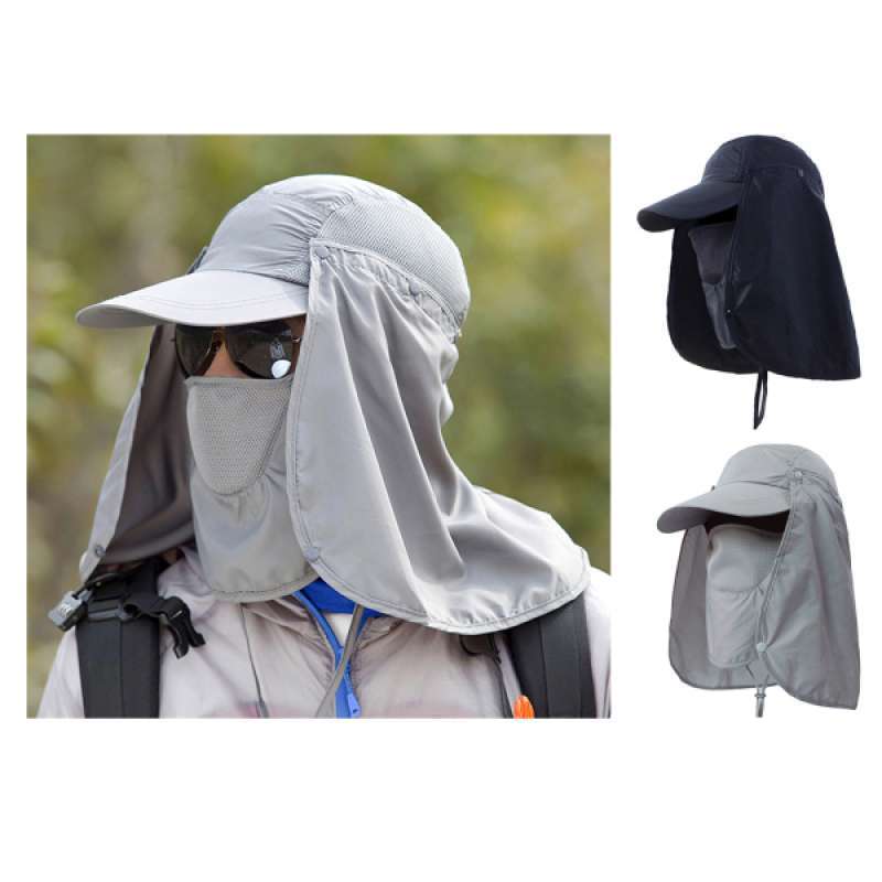 Promo 2 Pieces Outdoor Fishing Hat with 
