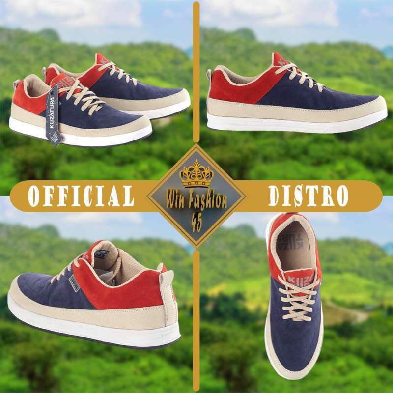 sepatu sneakers casual pria sepatu sneakers pria sneakers brand lokal sneakers cowok sepatu casual pria original sepatu casual buatan indonesia KZR378