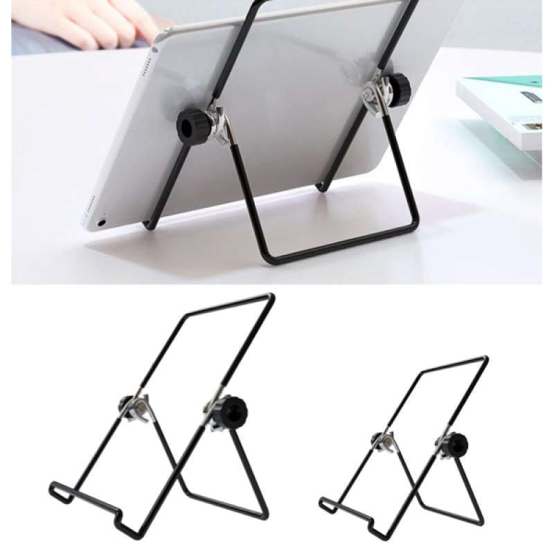 Jual 2 X Phone Holder Metal 0 180 Muti Angle Adjustable Desk Phone Holder Tablet Stand Comaptible For All Moblie Phones Tablets Online Desember 2020 Blibli