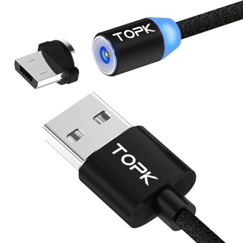 micro usb fast charging magnetic phone data charger cable for android 2 meters