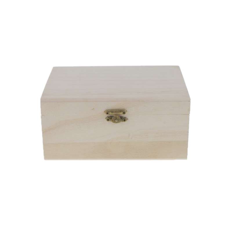 Jual Phenovo Unfinished Unpainted Wooden Storage Box Jewelry Chest Christmas Eve Online September 2020 Blibli Com