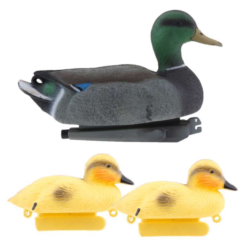 Jual Artificial Floating Baby Ducks Mallard Drake Hunting Decoy Pool Garden Decor Online September 2020 Blibli Com