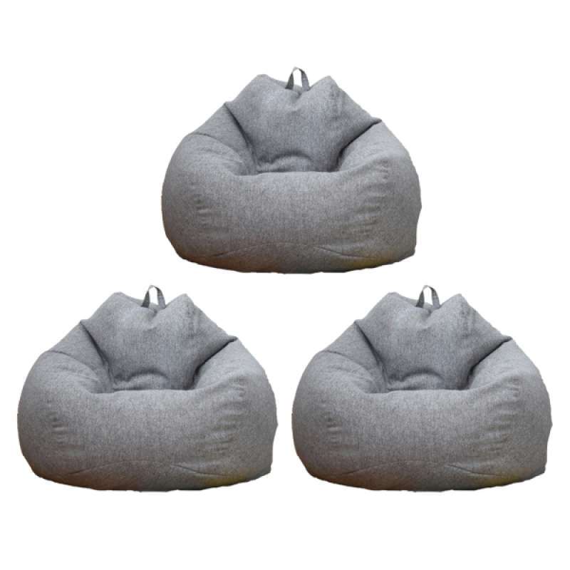 Jual 3pcs Bean Bag Cover Without Filling Comfy Chair Comfortable Seating For Kids Gray Online Maret 2021 Blibli Our favorite ikea bean bags. 3pcs bean bag cover without filling comfy chair comfortable seating for kids gray