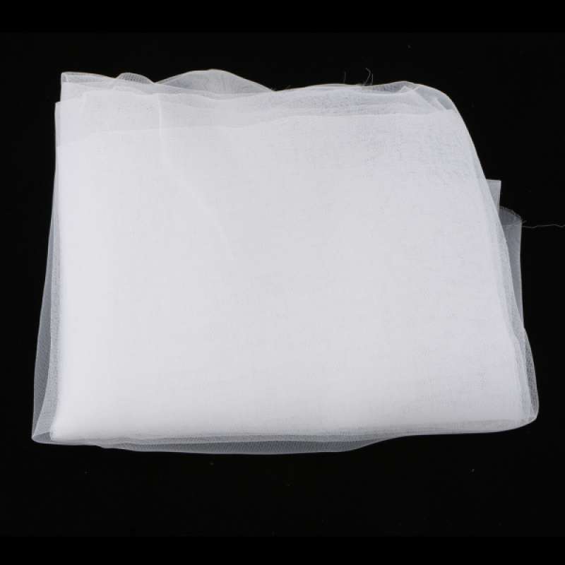 Width 1.45m 160M White Silk Screen Printing Mesh Fabric Length 1m 