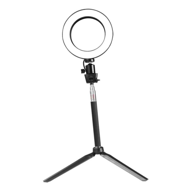 Jual 7 16cm Dimmable Ring Light Fill Lamp Kit For Selfie Makeup Live Streaming Online November 2020 Blibli