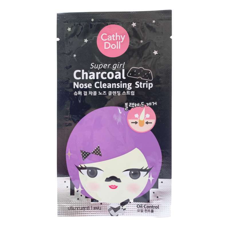 Jual Cathy Doll Super Girl Charcoal Nose Cleansing Strip Thailand Komedo Online November 2020 Blibli