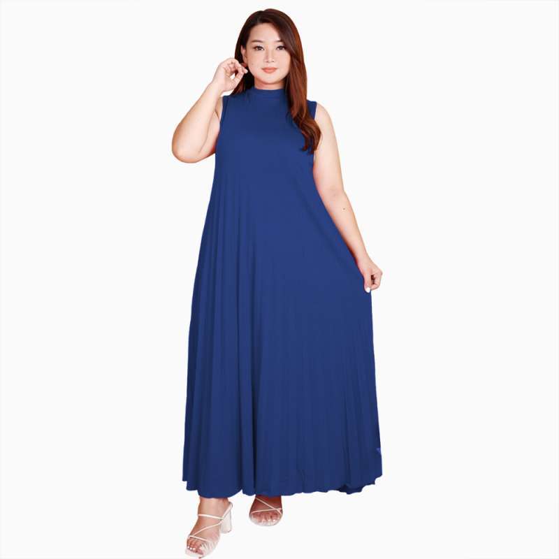 Jual Long Dress Lekbong Bigsize Tanpa Lengan Wanita Model Terbaru Jfashion New Ping Ping Online Desember 2020 Blibli