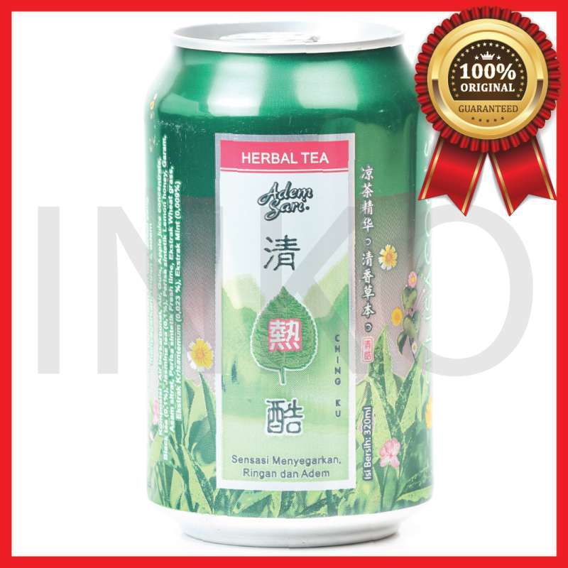 Jual Adem Sari Ching Ku Herbal Tea Menyegarkan Can 320ml Murah Mei 2021 Blibli