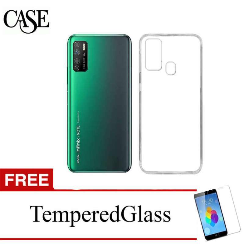 Jual Case For Infinix Note 7 Lite X656 6 6 Inch Clear Soft Case Gratis Tempered Glass Online Desember 2020 Blibli