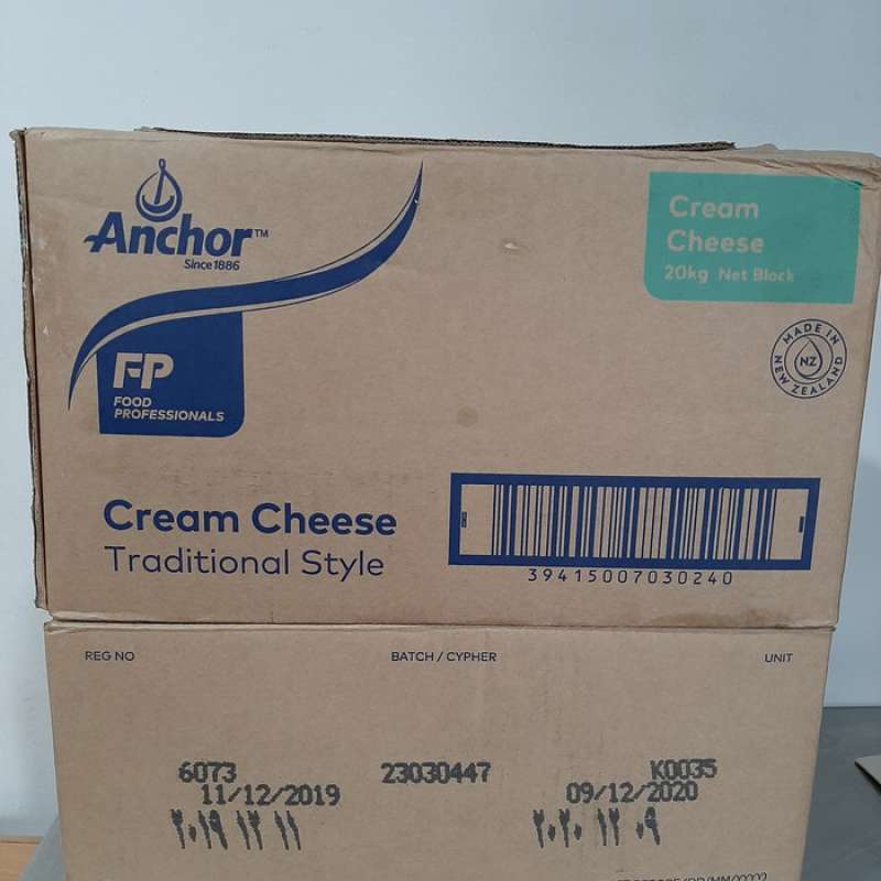 Jual Anchor Cream Cheese Repack 500 Gram termurah - Setengah ...