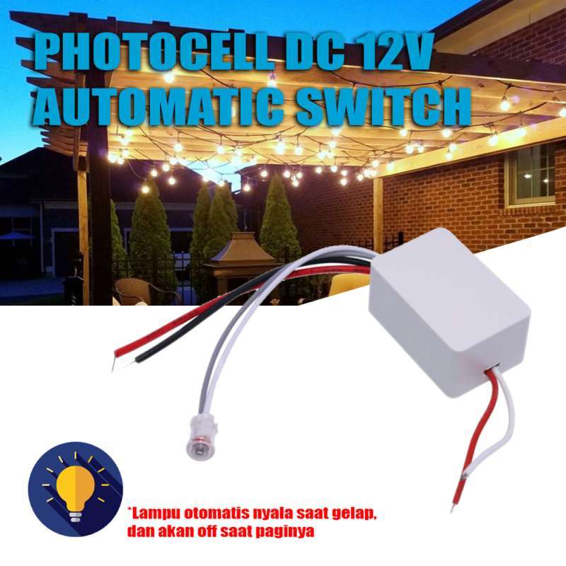 Jual Saklar Lampu Otomatis Switch Saklar Dc 3 30 Volt Photocell Saklar Lampu Sensor Cahaya Online Desember 2020 Blibli