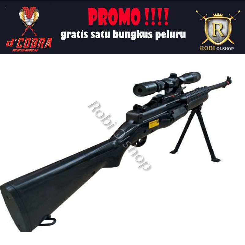 Jual Pistol Mainan Airsoftgun Sniper Tembakan Mainan Dcobra M801 Spring Online Desember 2020 Blibli