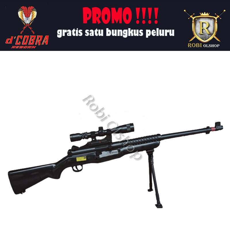 Jual Pistol Mainan Airsoftgun Sniper Tembakan Mainan Dcobra M801 Spring Online Desember 2020 Blibli