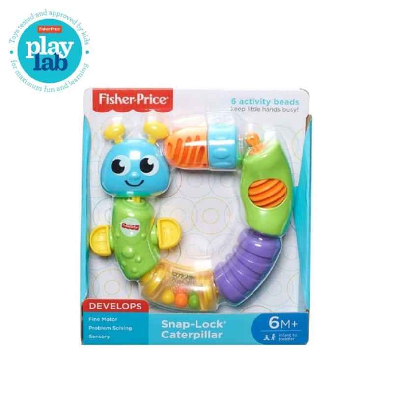 Fisher price snap 2025 lock caterpillar