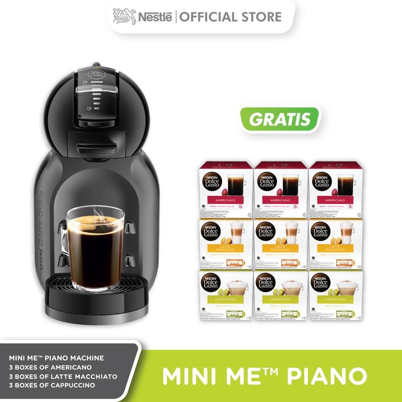 Jual Nescafe Dolce Gusto Mini Me Piano Black Lowerwattage Free 9 Box Capsule Online Oktober 2020 Blibli Com