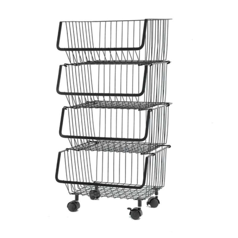 Metal Kitchen Storage Carts With Baskets : Box Sweden Kitchen Cart Trolley Shelf Rack Metal Tray W Basket Move 3 Tier 74 5cm Myer - Check spelling or type a new query.