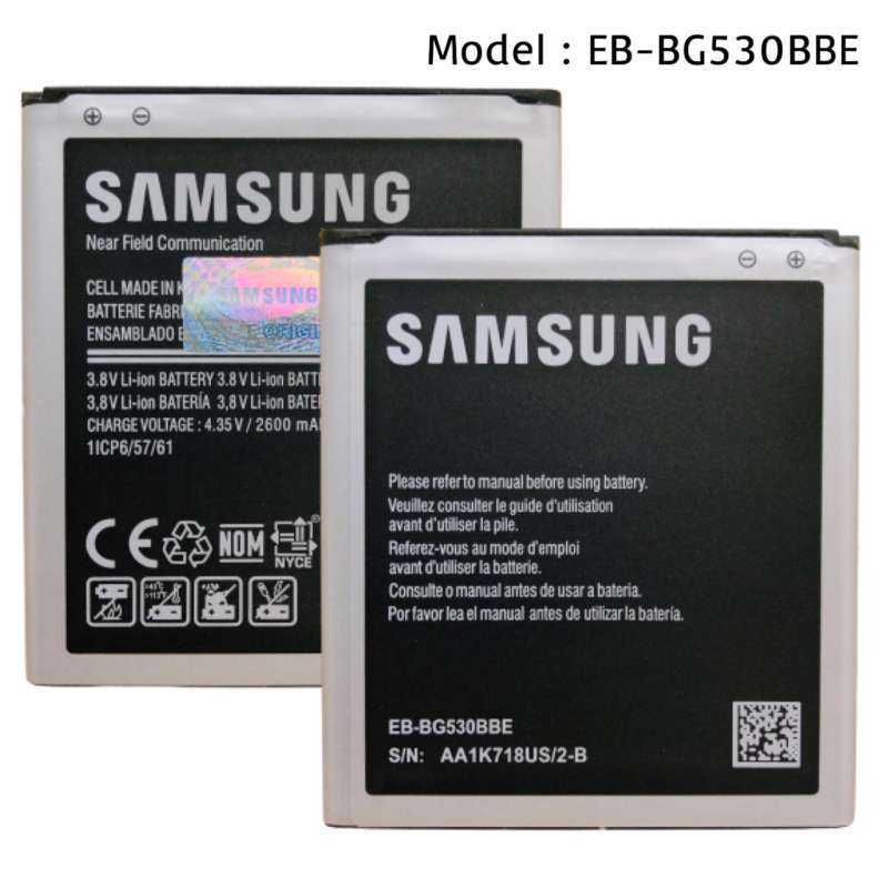 Jual Ors Eb Bg530bbe Baterai Samsung Grand Prime G530 J2 Prime Pro Core J3 J5 Battery Original 2600mah Online Oktober 2020 Blibli Com