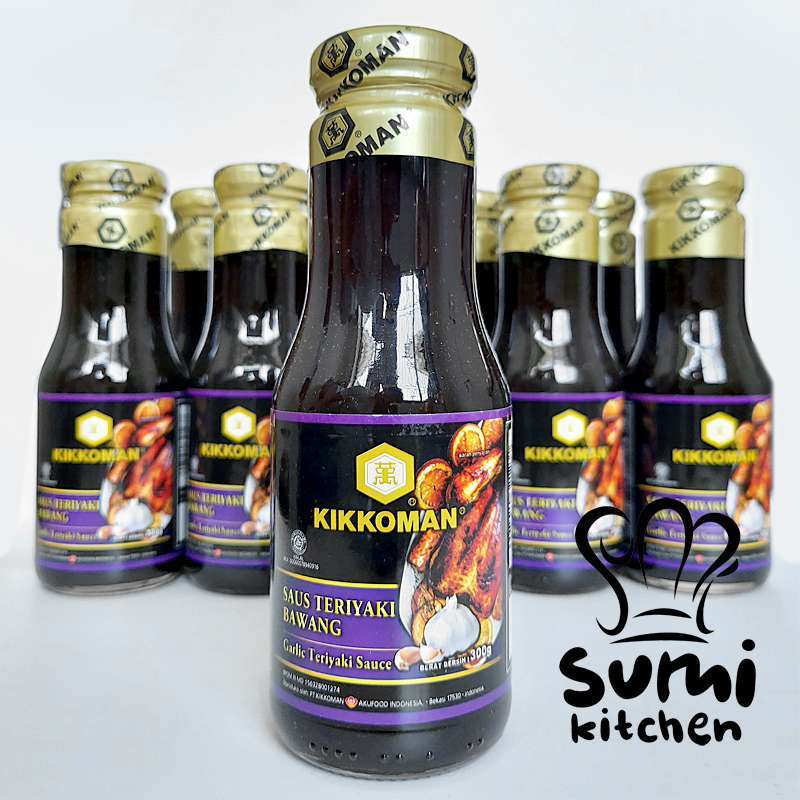 Jual KIKKOMAN SAUS TERIYAKI BAWANG - GARLIC TERIYAKI SAUCE ...