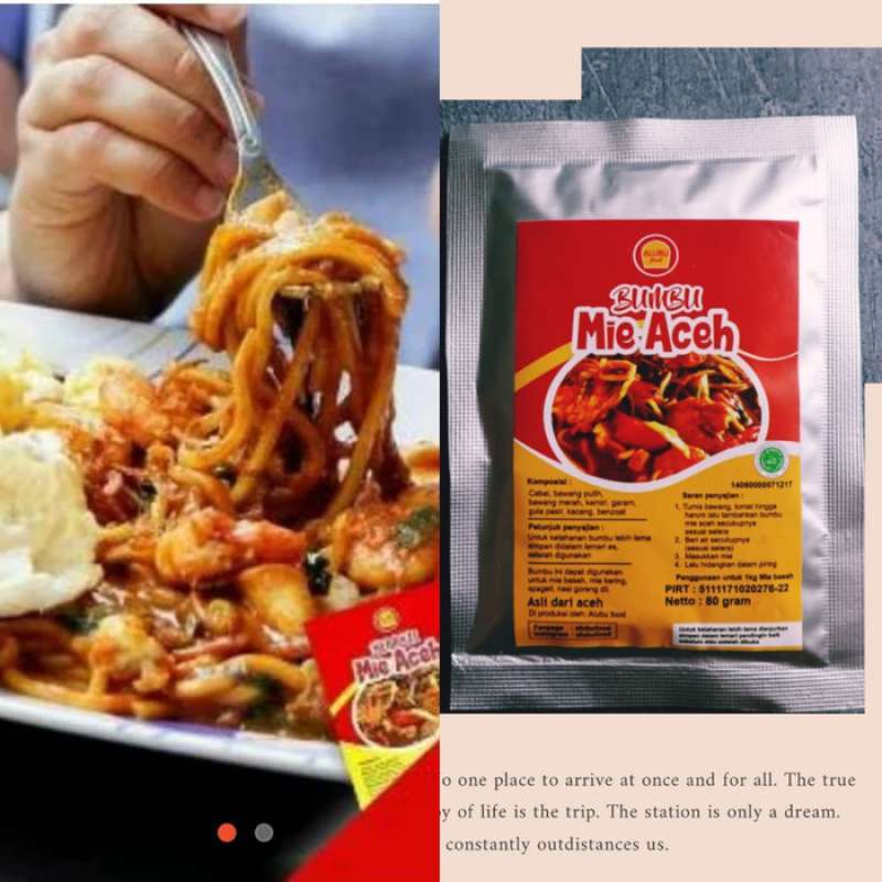 Jual Bumbu Instan Basah Mie Aceh Original Online Maret 2021 Blibli