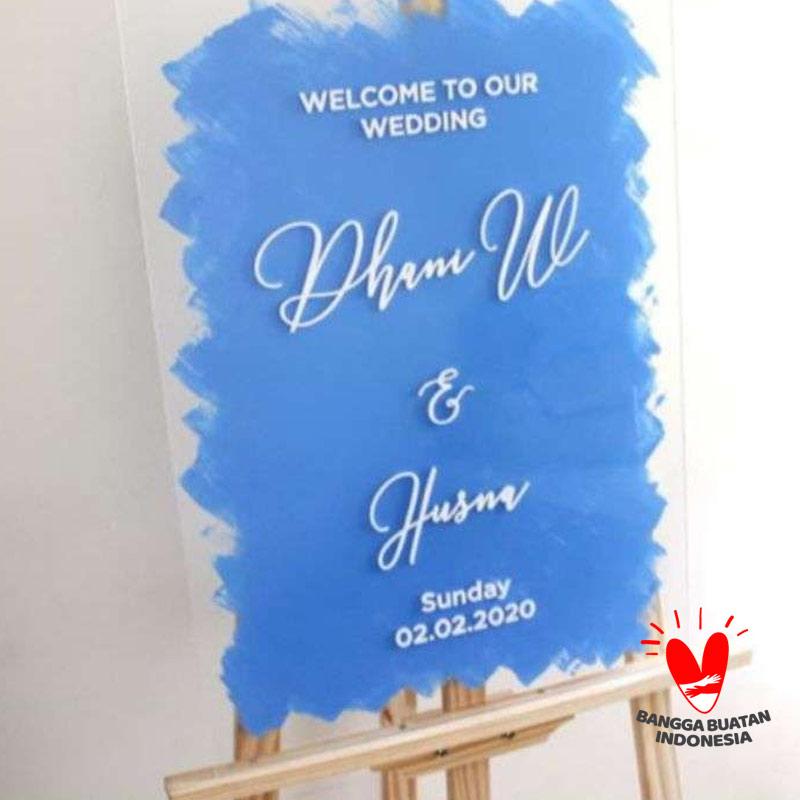 Jual Hello Studio Welcome Sign Akrilik Welcome Signage Papan Acrylic Pre Order Online Januari 2021 Blibli
