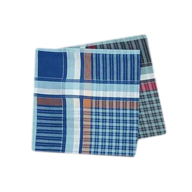 Jual 2pcs 100 Cotton Plaid Handkerchief Washable Grid Hanky Party Decor Husband Gift Online Januari 2021 Blibli