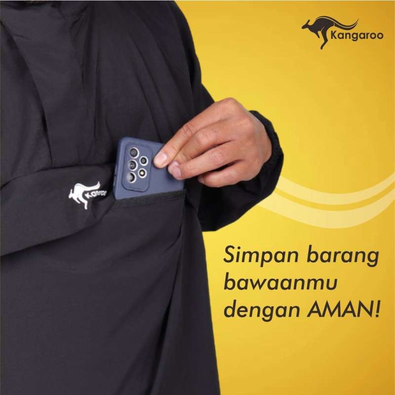 Jual KANGAROO RAINCOAT JasHujanAntiBocor JasHujanKangguru