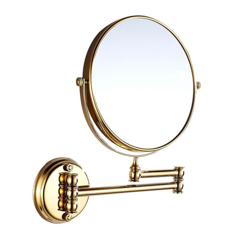 Wall Mounted Mirror Bathroom Double, Magnifying Bathroom Mirrors Wall Mounted