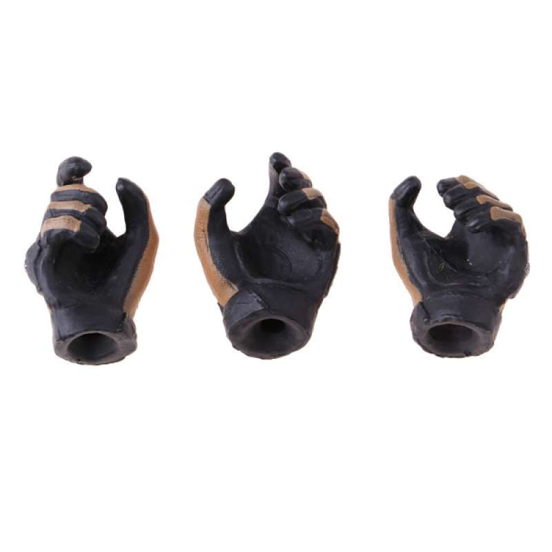Black Gloves Hands Fit 1//6 12 Hot Toys TC Dragon BBI Male Figure Accessory