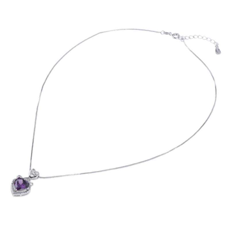 Promo Chic Love Heart Shaped Crystal 
