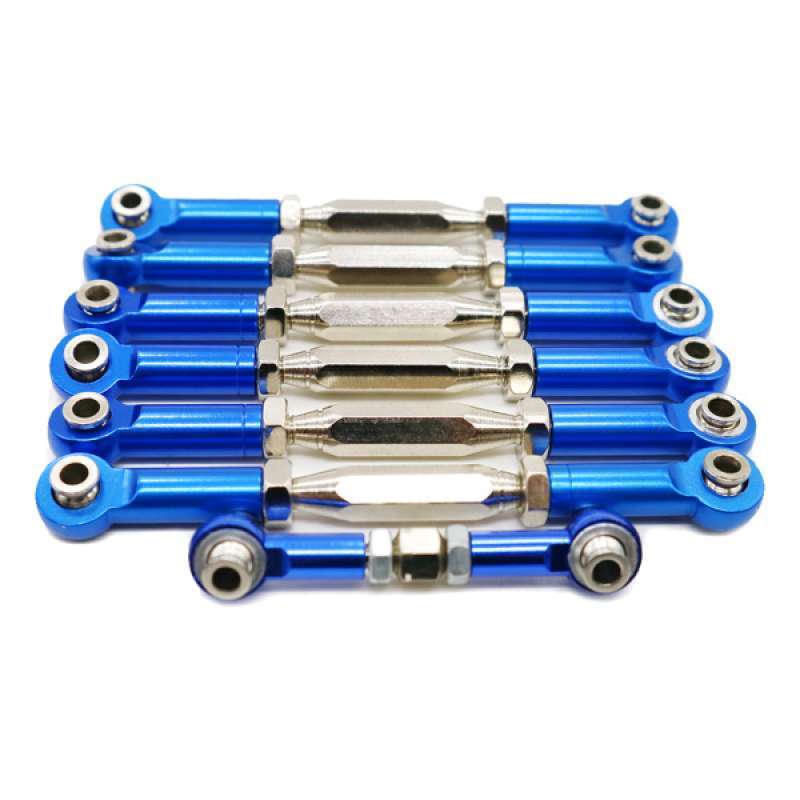 Jual Aluminum Alloy Steering Tie Rod Set For Rc Car Parts Accessories Online Desember 2020 Blibli