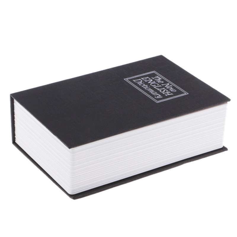 Jual Secret Books Safe Portable Small Travel Box Hidden With Lock Book Safe Small Online November 2020 Blibli