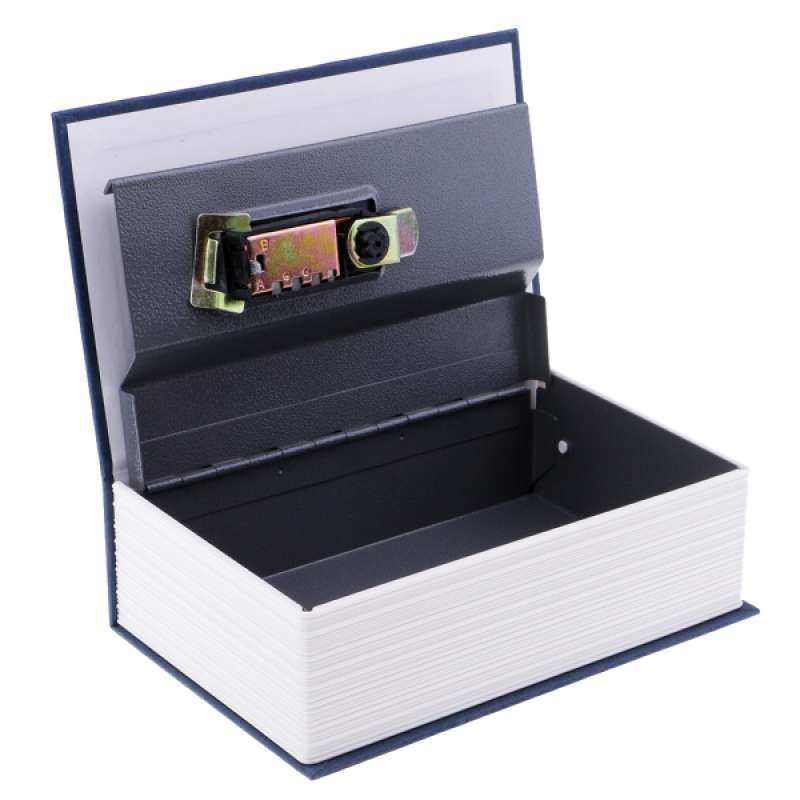 Jual Secret Books Safe Portable Small Travel Box Hidden With Lock Book Safe Small Online November 2020 Blibli